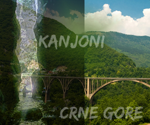 Crna Gora kanjoni