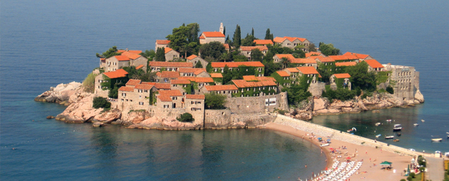 Sveti Stefan, grad-hotel jedinstven u svetu