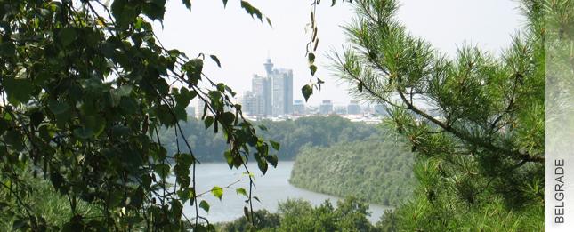 The city of Belgrade