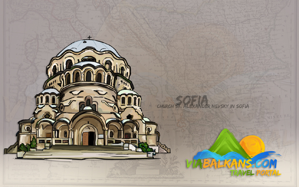 The St. Alexander Nevsky Cathedral, Sofia