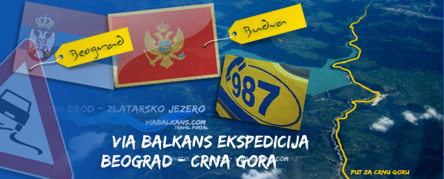 ViaBalkans ekspedicija Beograd – Budva/Petrovac