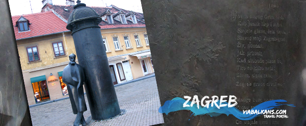 Spomenik Augustu Šenoi u Zagrebu